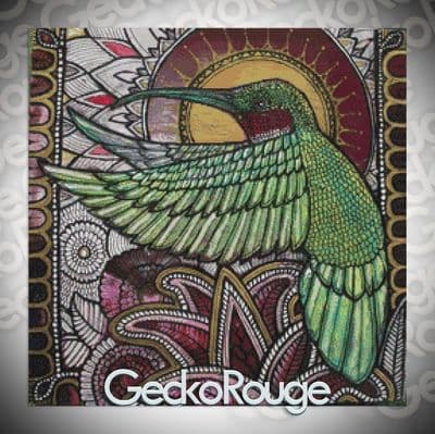 Flight of the Hummingbird by Lynnette Shelley Modern Cross Stitch Art Kit