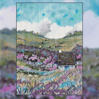 Folklore Cottage by Kate Brazier Cross Stitch Art Kit