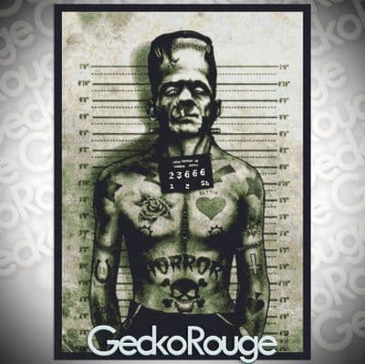 Franky Arrested  by Marcus Jones Modern Cross Stitch Art Kit