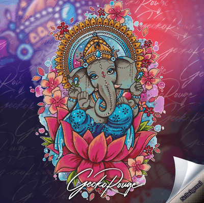 Ganesh by Lorna Laine Modern Cross Stitch Art Kit