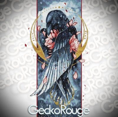 Golden Raven  by Scandy Girl Modern Cross Stitch Art Kit