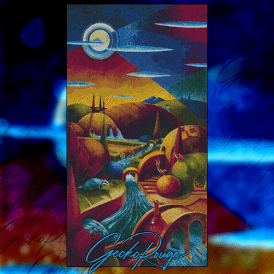 Infusion by Lesley D McKenzie Modern Cross Stitch Art Kit