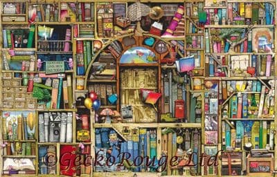 Neverending Stories by Colin Thompson Modern Cross Stitch Art Kit - Extra Large Kit