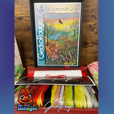 Off the Beaten Track  by Jo Grundy Modern Cross Stitch Art Kit