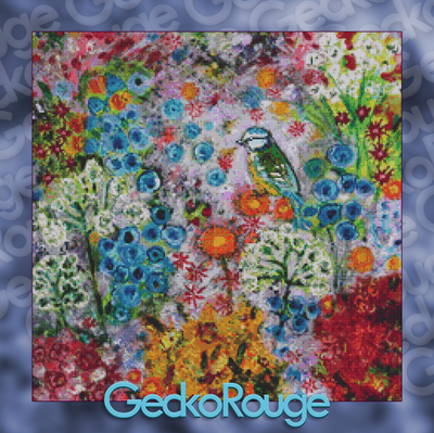 Pond Secrets by Jennie Taylor Modern Cross Stitch Art Kit