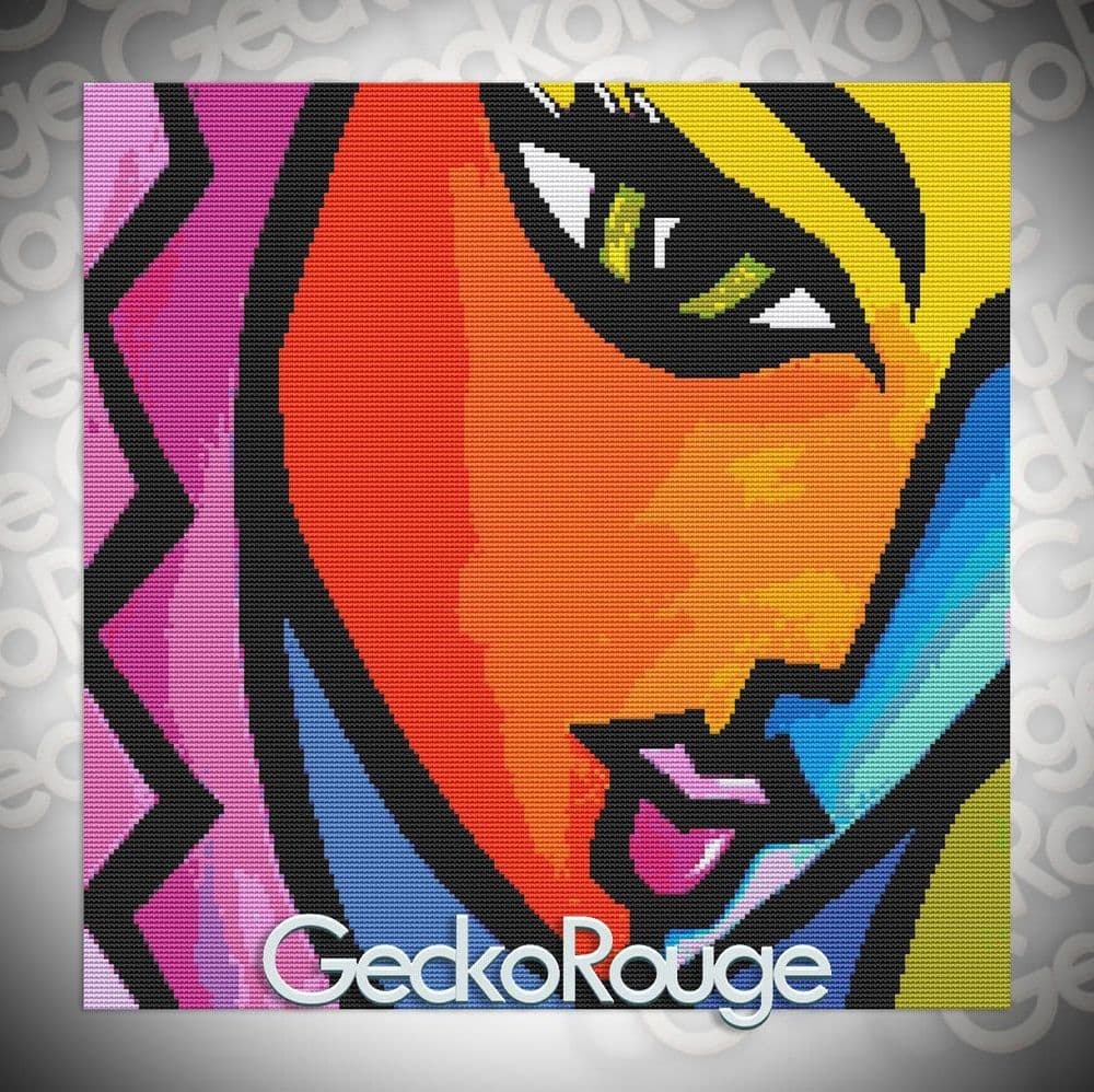 Adele by Thomas Fedro Modern Cross Stitch Art Kit