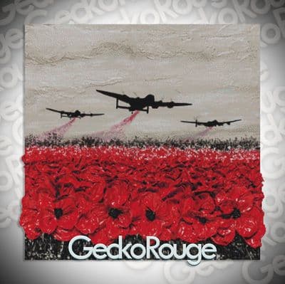 Raid of Remembrance  by Jacqueline Hurley Modern Cross Stitch Art Kit