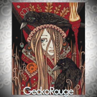 Ritual & Remembering by Anita Inverarity Modern Cross Stitch Art Kit