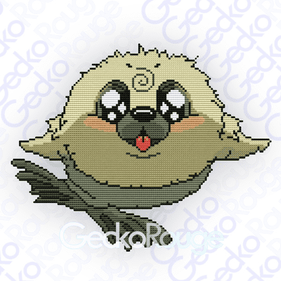 Seal Pup, Noah by Swirlies World Modern Cross Stitch Art Kit