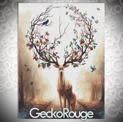 Seasons by Jonas Joedicke Modern Cross Stitch Art Kit