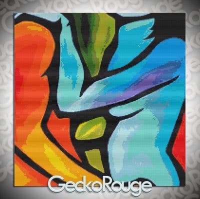 Sensations by Thomas Fedro Modern Cross Stitch Art Kit