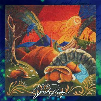 Spirit by Lesley D McKenzie Modern Cross Stitch Art Kit