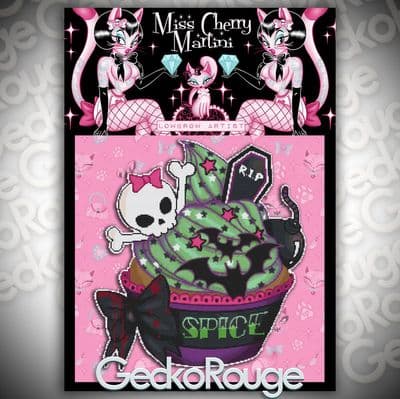 Spooky by Miss Cherry Martini Modern Cross Stitch Art Kit