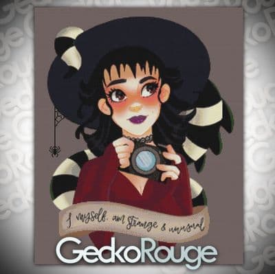 Strange & Unusual by Lianne Edmonds Modern Cross Stitch Art Kit