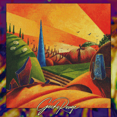 Summer Sun by Lesley D McKenzie Modern Cross Stitch Art Kit