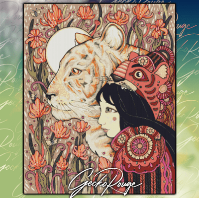 The Leader by Anita Inverarity Modern Cross Stitch Art Kit