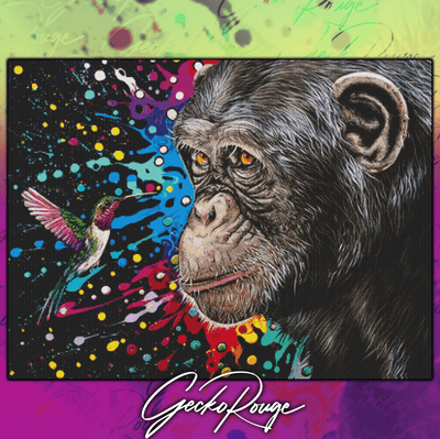 The Messenger by Sophie Kilpatrick Modern Cross Stitch Art Kit