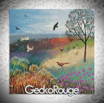 The Rowan Tree by Jo Grundy Modern Cross Stitch Art Kit