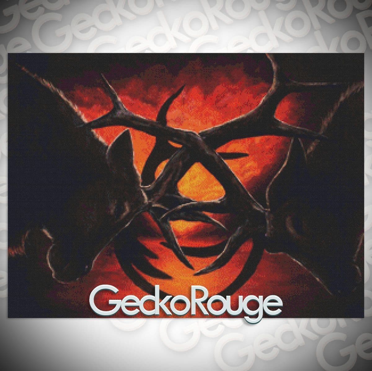 The Struggle Within by Danielle Trudeau Modern Cross Stitch Art Kit