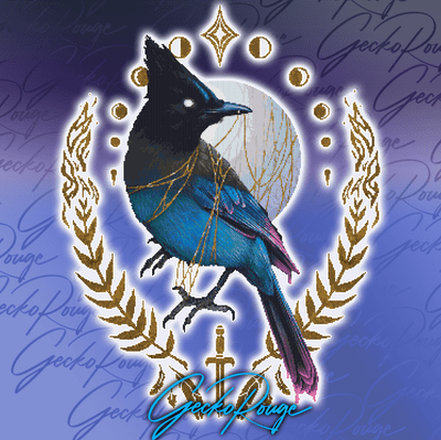 The Unravelling by J Parks Modern Cross Stitch Art Kit