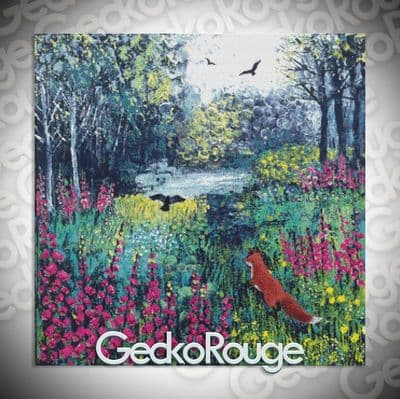 Through the Foxgloves  by Jo Grundy Modern Cross Stitch Art Kit