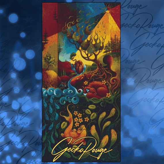 Tranquil Heart by Lesley D McKenzie Modern Cross Stitch Art Kit