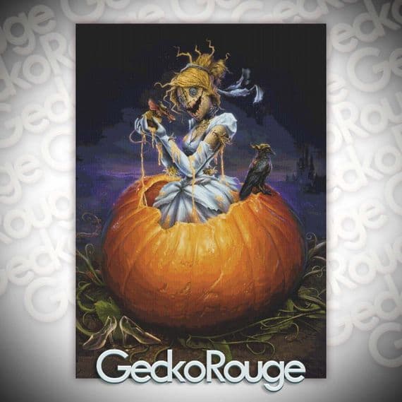 Twisted Princess Ella by Omri Koresh Modern Cross Stitch Art Kit