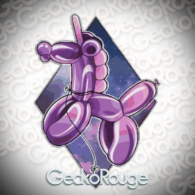 Unicorn Balloon by Charlie Darling Modern Cross Stitch Art Kit