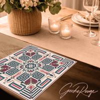 Vega Lagoon Cross Stitch Art Tile Kit