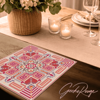 Vega Soleil Cross Stitch Art Tile Kit