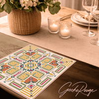 Vega Spring Cross Stitch Art Tile Kit