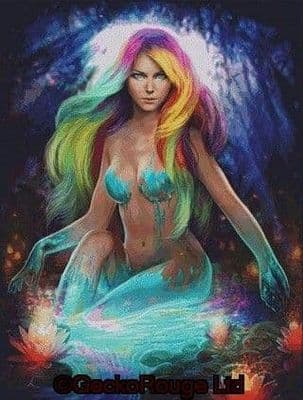 Where Muses Come From by Omri Koresh Modern Cross Stitch Art Kit