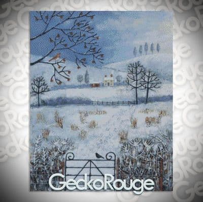 Winter Fields by Jo Grundy Modern Cross Stitch Art Kit