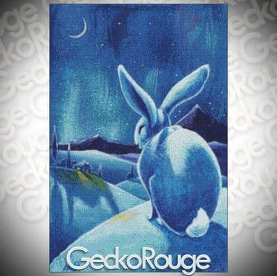 Winter Hare by Lesley D McKenzie Modern Cross Stitch Art Kit