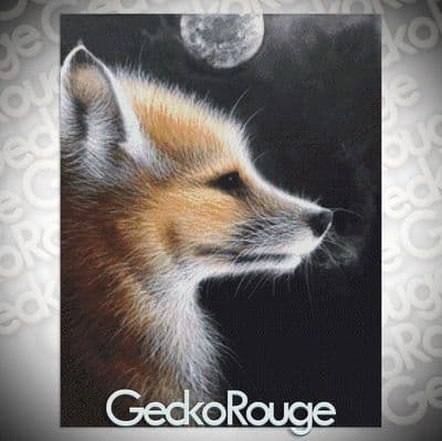 Winters Night by David Finney Modern Cross Stitch Art Kit