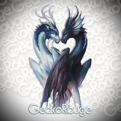 Ying Yang Dragons  by Jonas Joedicke Modern Cross Stitch Art Kit