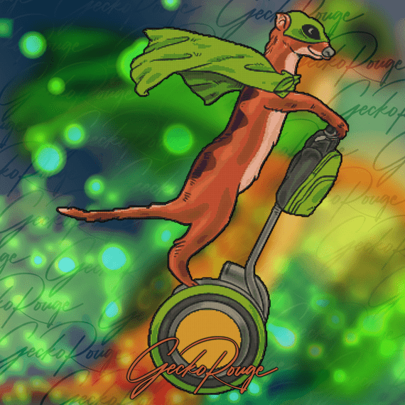 ZooZoomers Meeeerkat by TerrorMango - GeckoRouge Modern Cross Stitch Art Kit