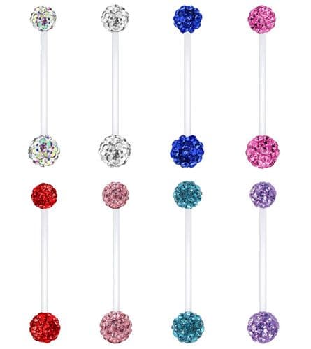 Belly Bar Pregnancy Retainer with Ferido Balls