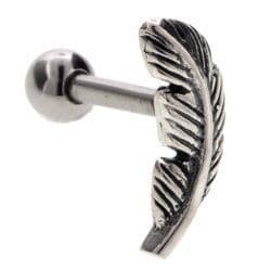 Feather Top Cartilage Piercing