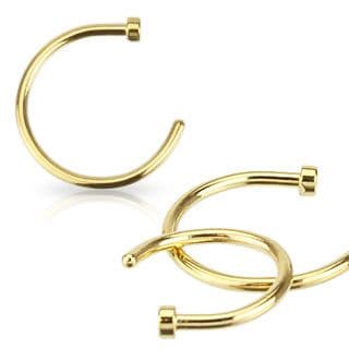 Gold Plated Nose Ring