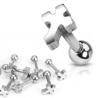 Gothic Cross Cartilage Bar