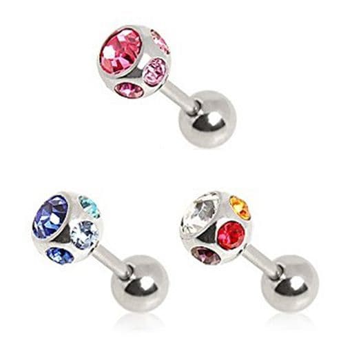 Multi-gem Cartilage Bar