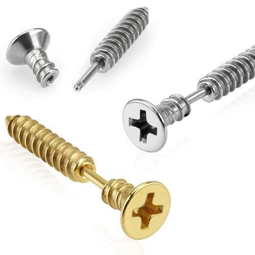 Phillips Screw Cartilage Piercing Bar