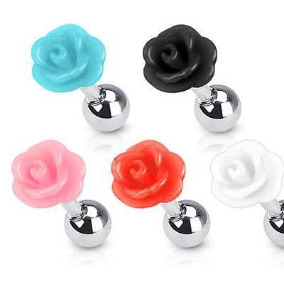 Rose Top Cartilage Earring