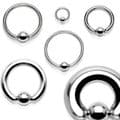 Surgical Steel Ball Closure Ring