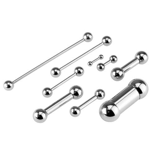 Surgical Steel Straight Barbell