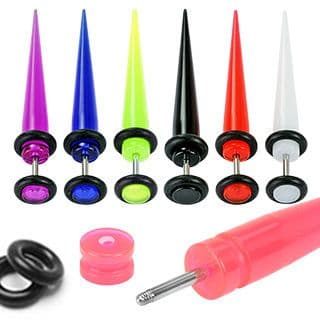UV Acrylic Fake Taper Cheater with O-rings