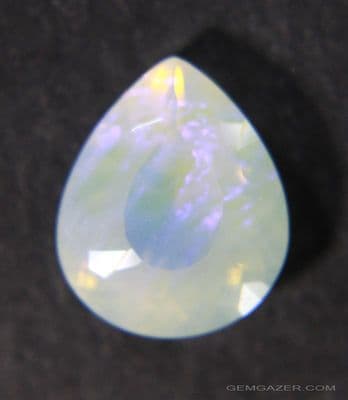 Adamooka Crystal Opal, faceted, Australia.  2.37 carats.  ** SOLD **