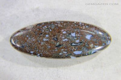 Amygdaloidal Agate cabochon, Turkey. 77.19 carats.