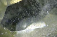 Anglesite, faceted, Morocco.  4.72 carats.